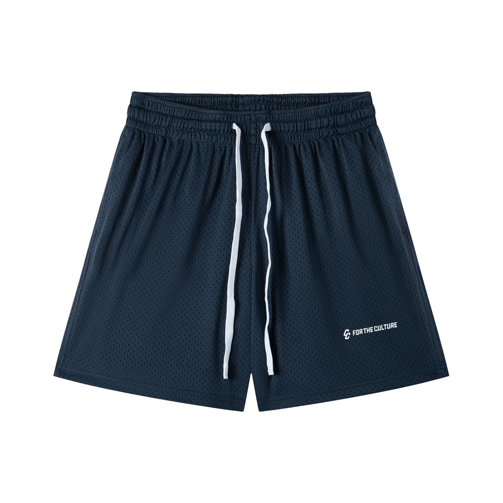 ''For the Culture'' - Mesh Drawstring Shorts
