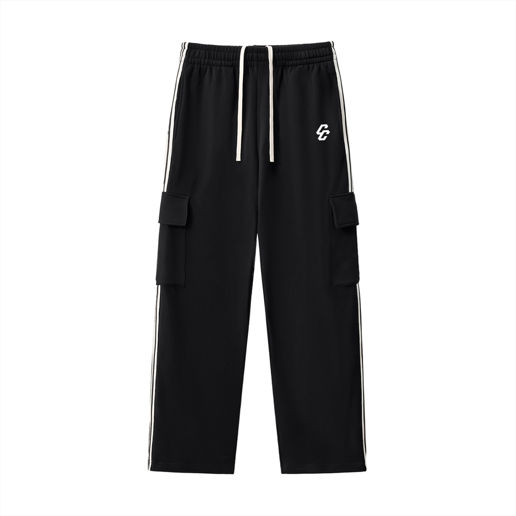 Cargo Full Track Suit – Black | Combat Culture Street Wear