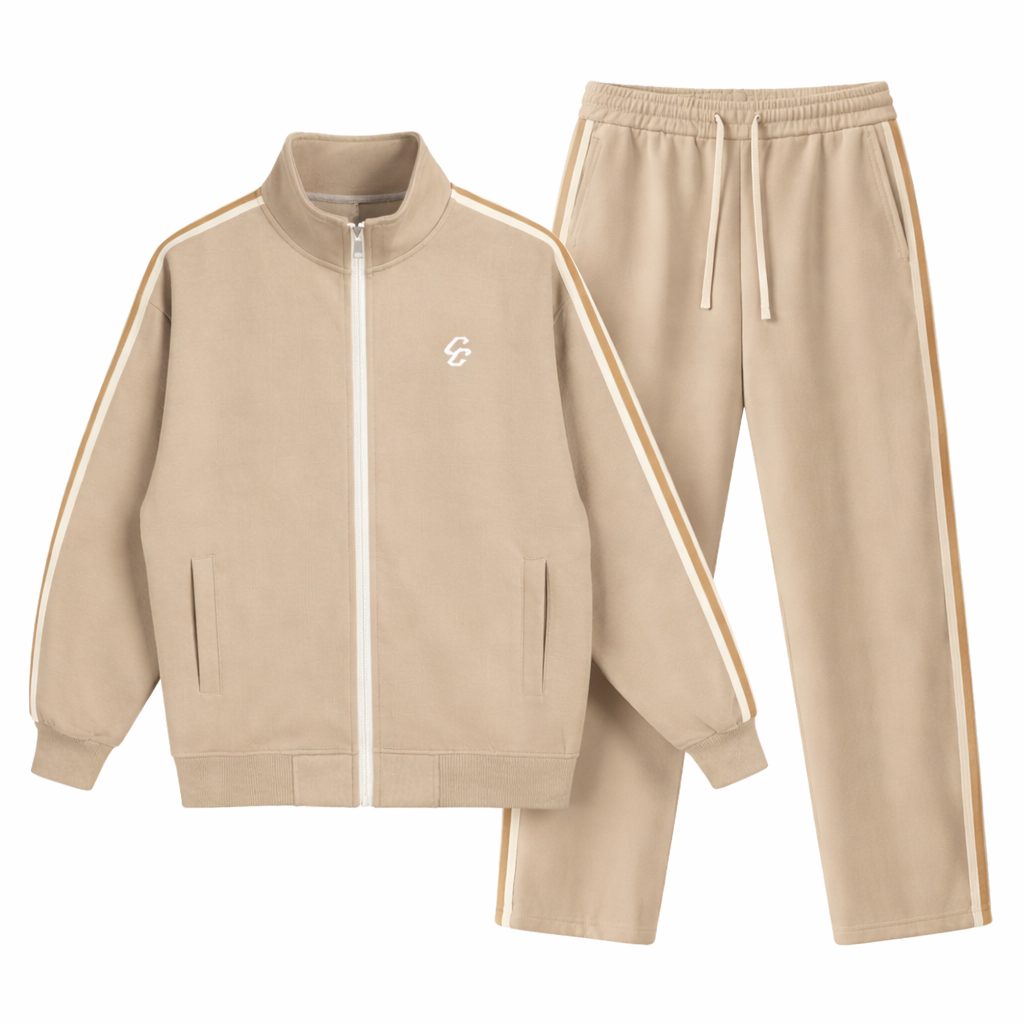 Full Track Suit – Khaki | Combat Culture Street Wear